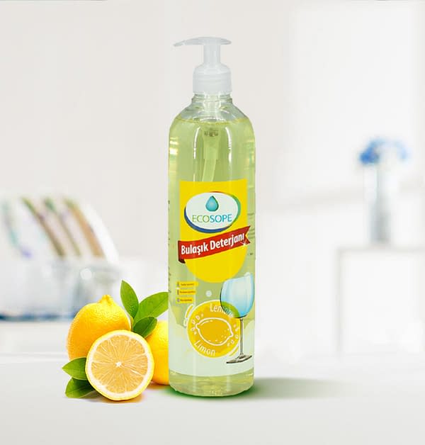 Ecosope elde bulaşık deterjanı limon kokulu
