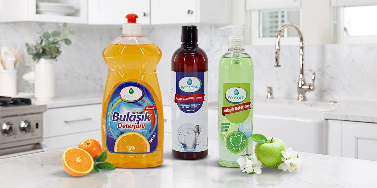 Ecosope Bulaşık Deterjanları Elde ve Makinada